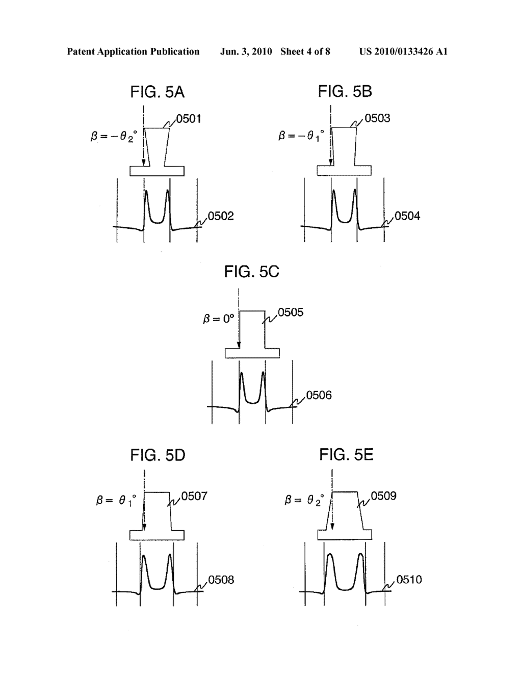 Sample and method for evaluating resolution of scanning electron microscope, and electron scanning microscope - diagram, schematic, and image 05