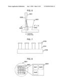 Sample and method for evaluating resolution of scanning electron microscope, and electron scanning microscope diagram and image