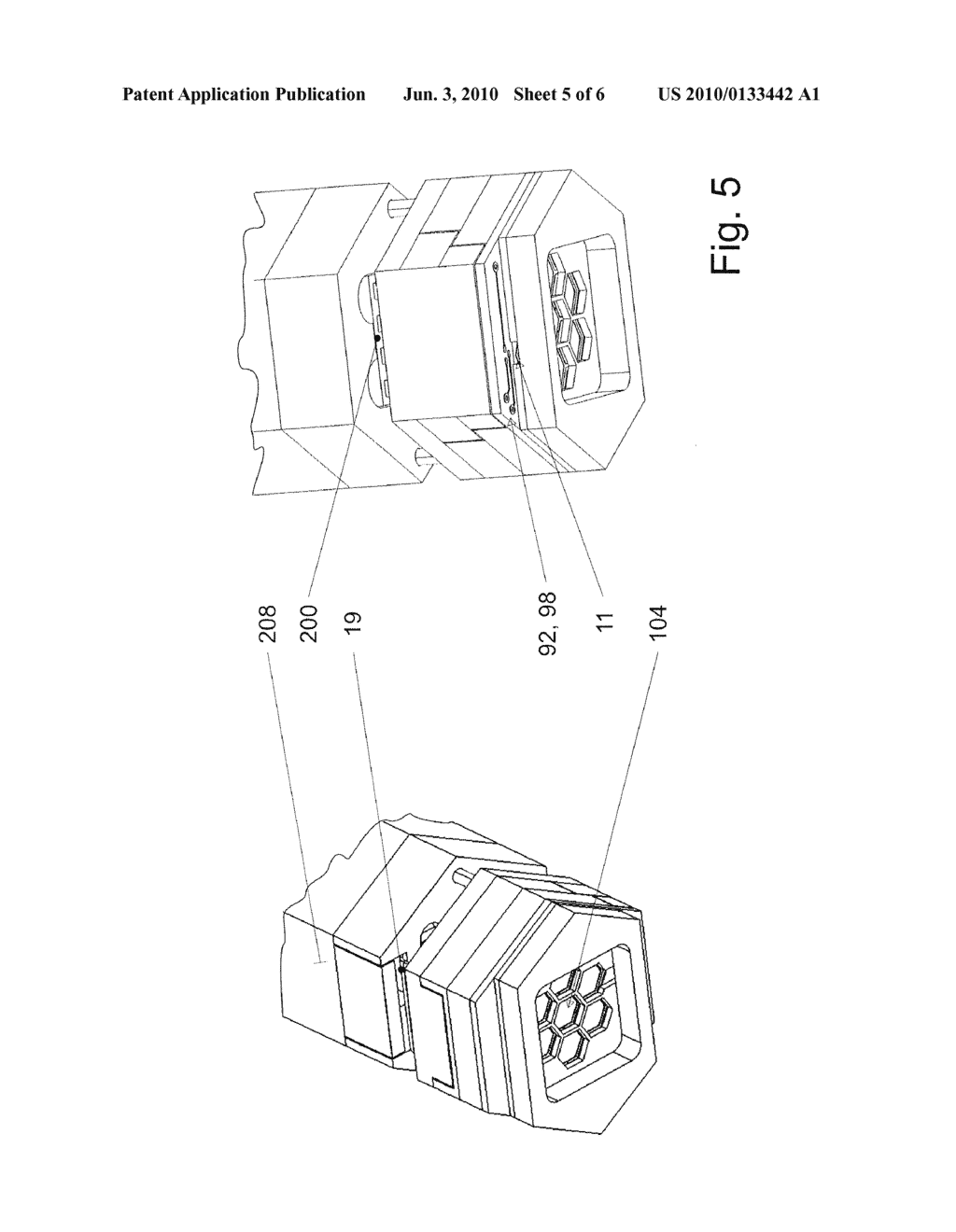 X-RAY DETECTOR MODULE WITH A COLLIMATOR - diagram, schematic, and image 06