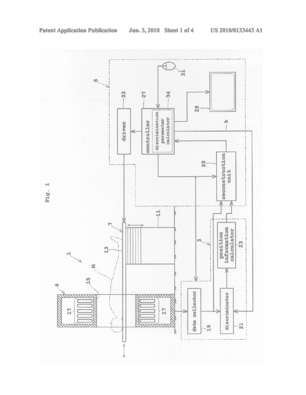 DISCRIMINATION PARAMETER CALCULATION METHOD FOR PHOTON DETECTORS, AND NUCLEAR MEDICINE DIAGNOSTIC APPARATUS USING SAME - diagram, schematic, and image 02