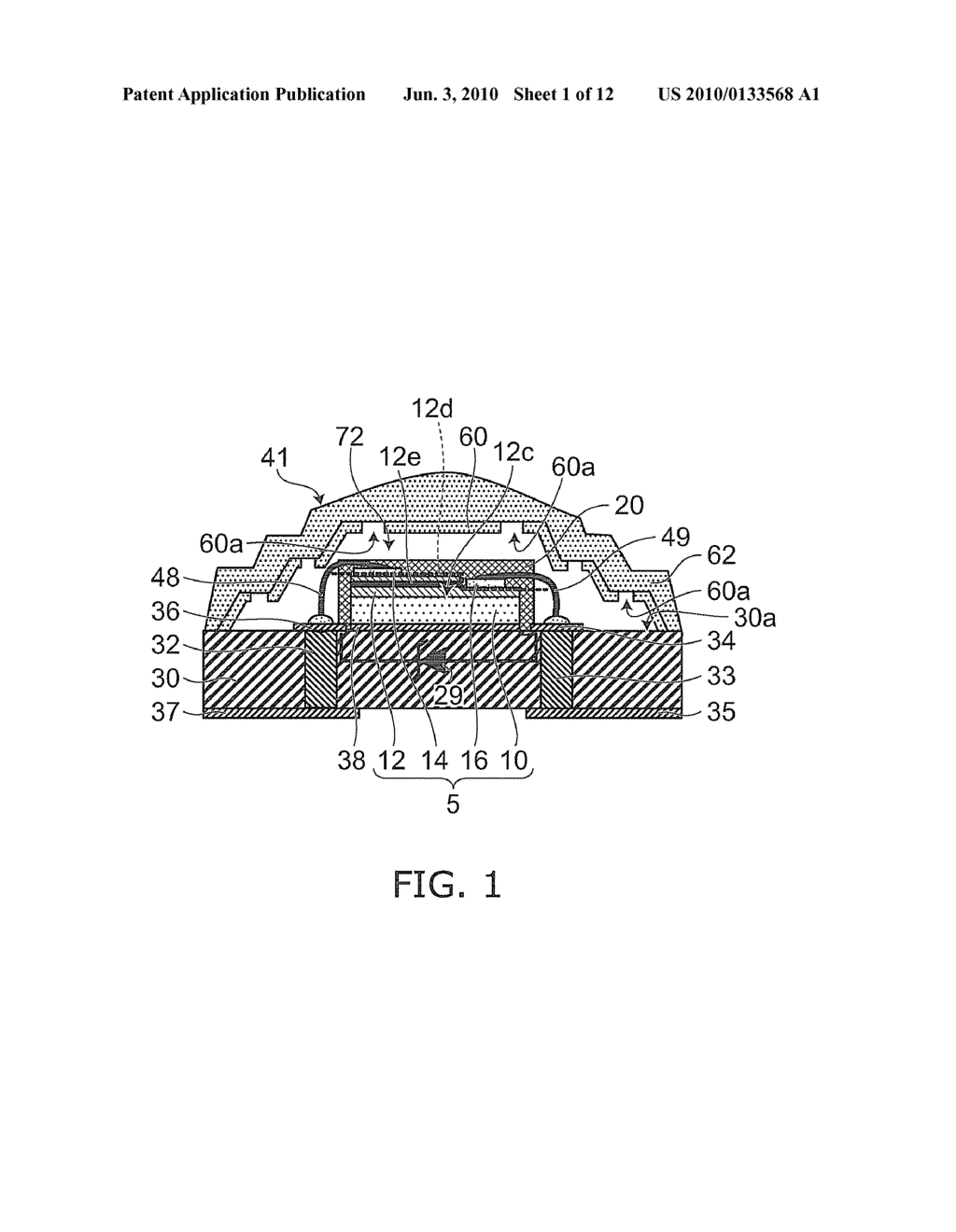 LIGHT EMITTING DEVICE AND METHOD FOR MANUFACTURING SAME - diagram, schematic, and image 02