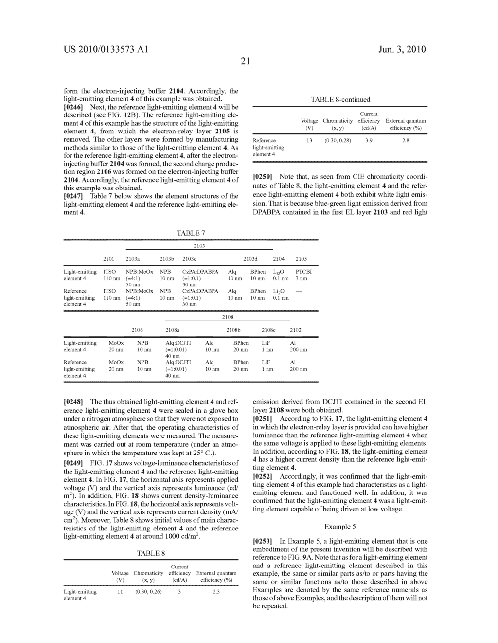 LIGHT-EMITTING ELEMENT, LIGHT-EMITTING DEVICE, LIGHTING DEVICE, AND ELECTRONIC DEVICE - diagram, schematic, and image 45