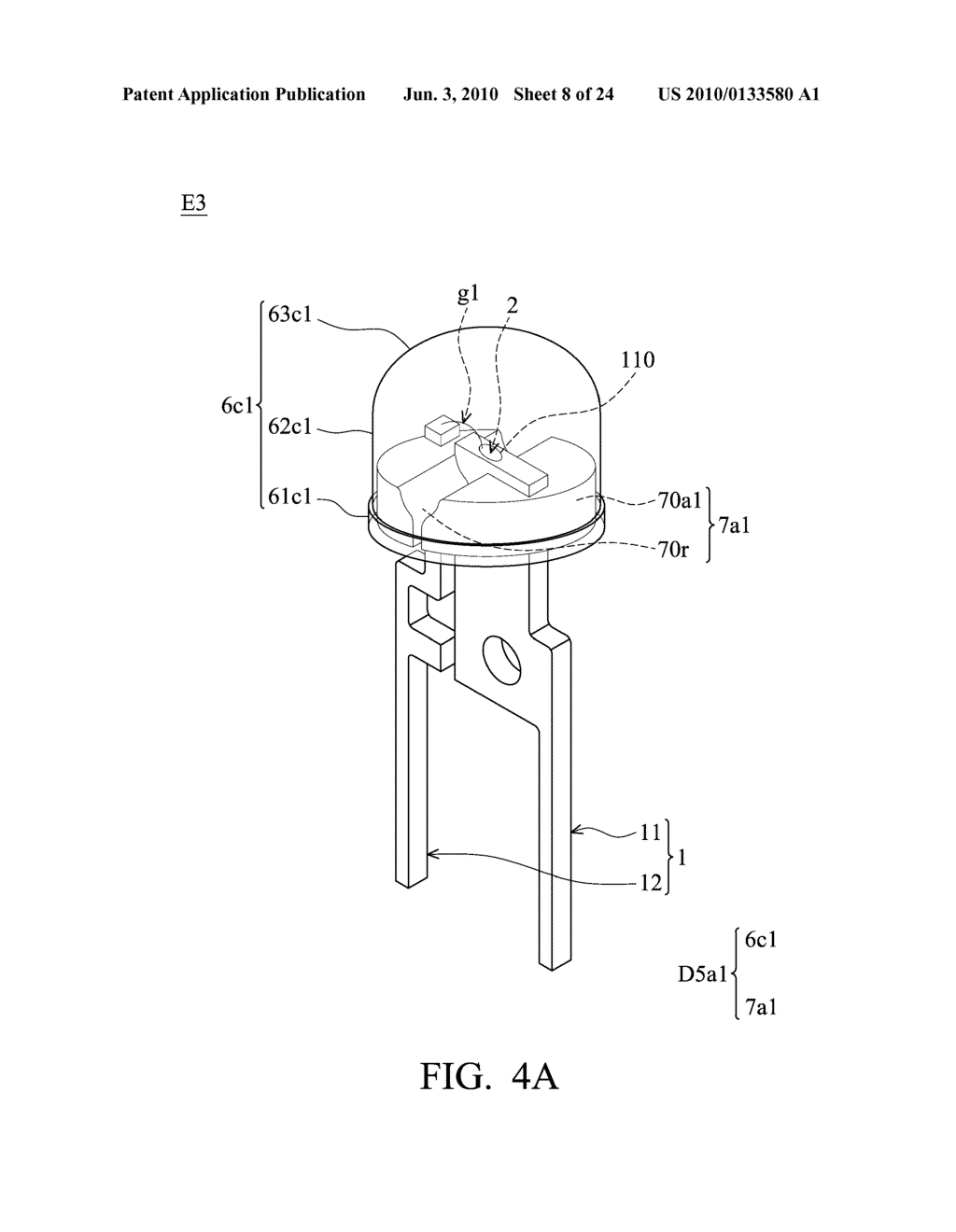 LIGHT EMITTING DIODE PACKAGE STRUCTURE AND CONDUCTIVE STRUCTURE AND MANUFACTURING METHOD THEREOF - diagram, schematic, and image 09