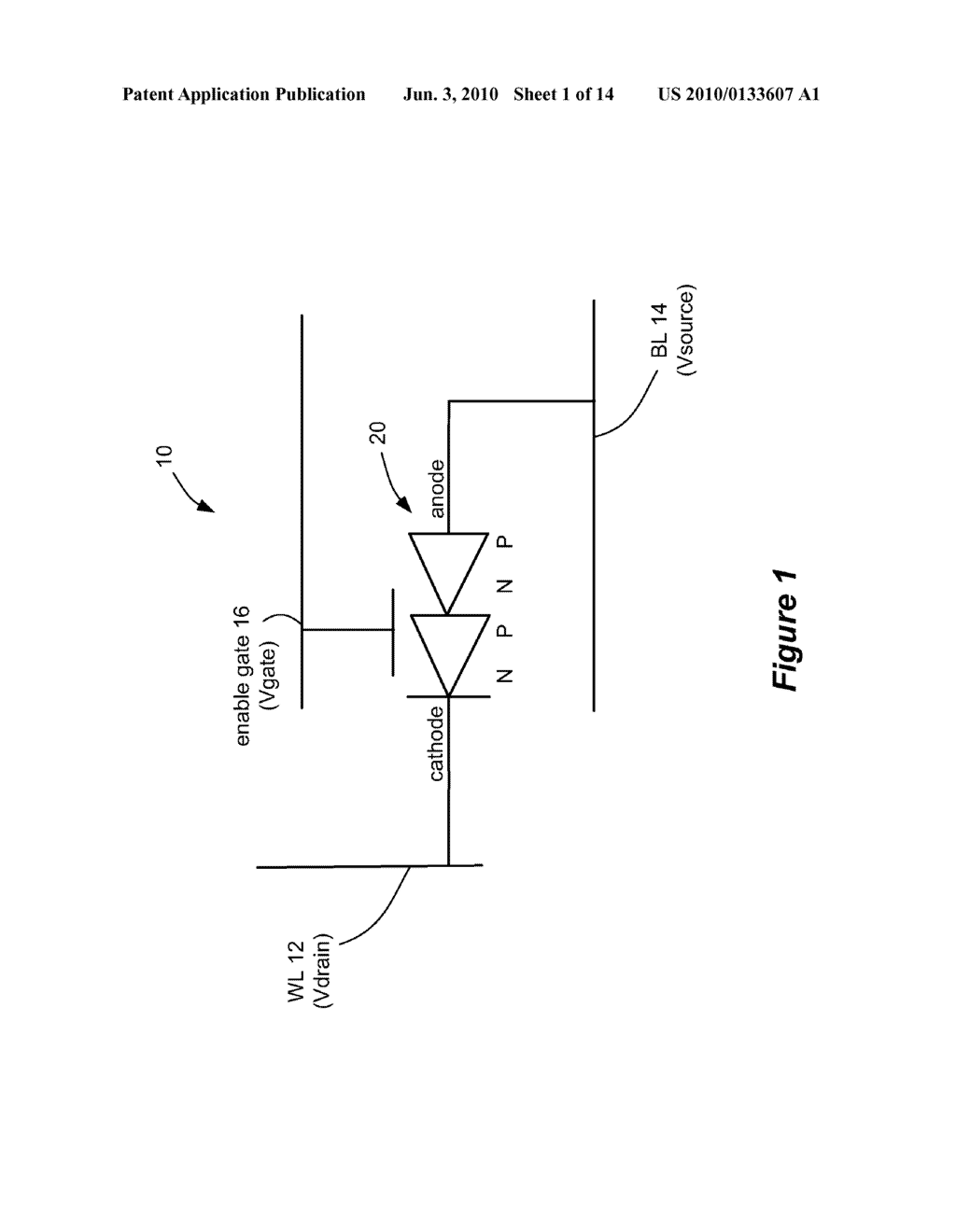 Recessed Channel Negative Differential Resistance-Based Memory Cell - diagram, schematic, and image 02