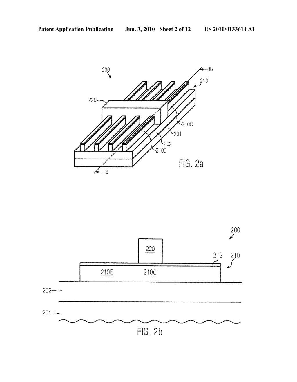 MULTIPLE GATE TRANSISTOR HAVING HOMOGENOUSLY SILICIDED FIN END PORTIONS - diagram, schematic, and image 03