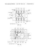 INTEGRATED SENSOR INCLUDING SENSING AND PROCESSING DIE MOUNTED ON OPPOSITE SIDES OF PACKAGE SUBSTRATE diagram and image