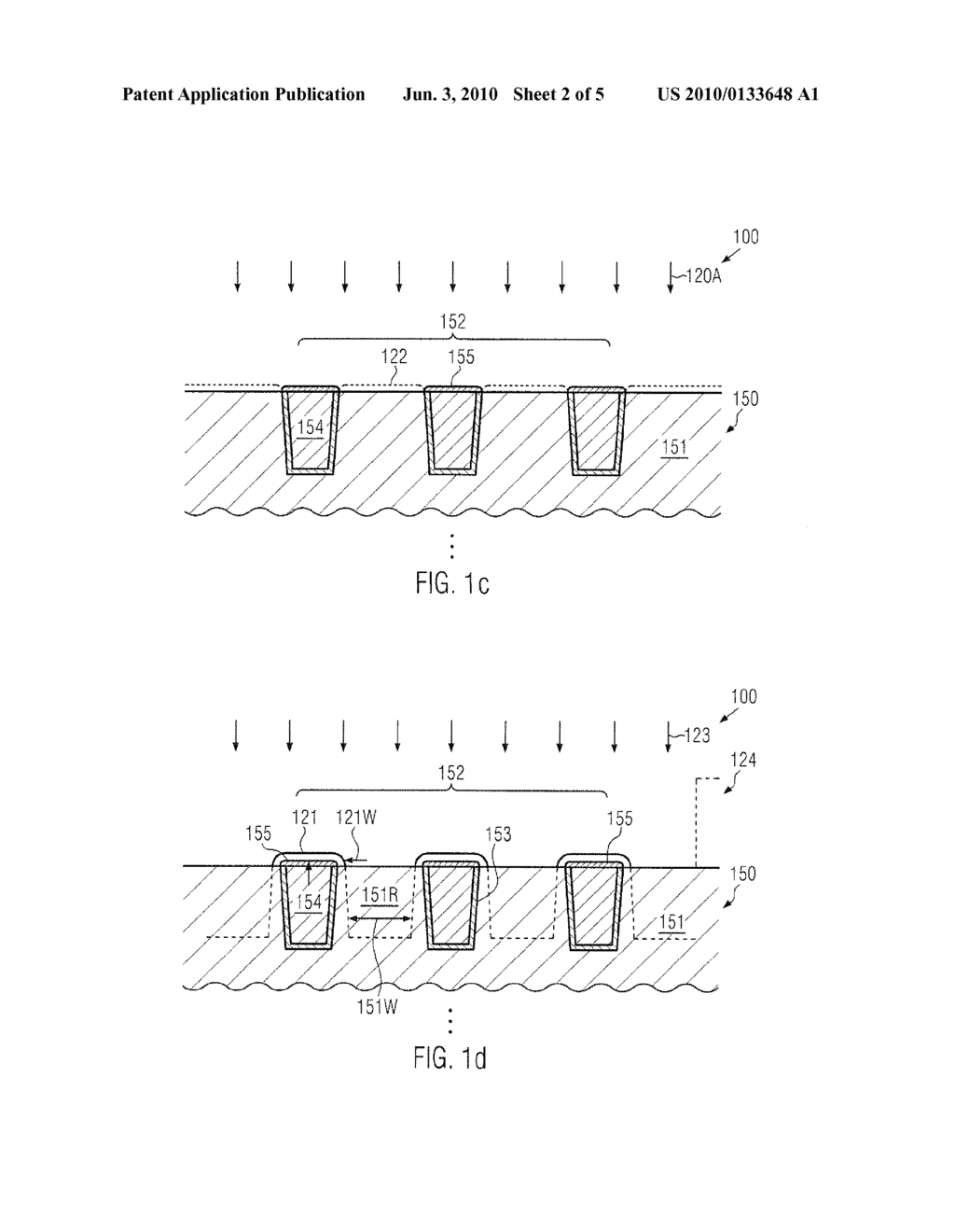 MICROSTRUCTURE DEVICE INCLUDING A METALLIZATION STRUCTURE WITH SELF-ALIGNED AIR GAPS BETWEEN CLOSELY SPACED METAL LINES - diagram, schematic, and image 03