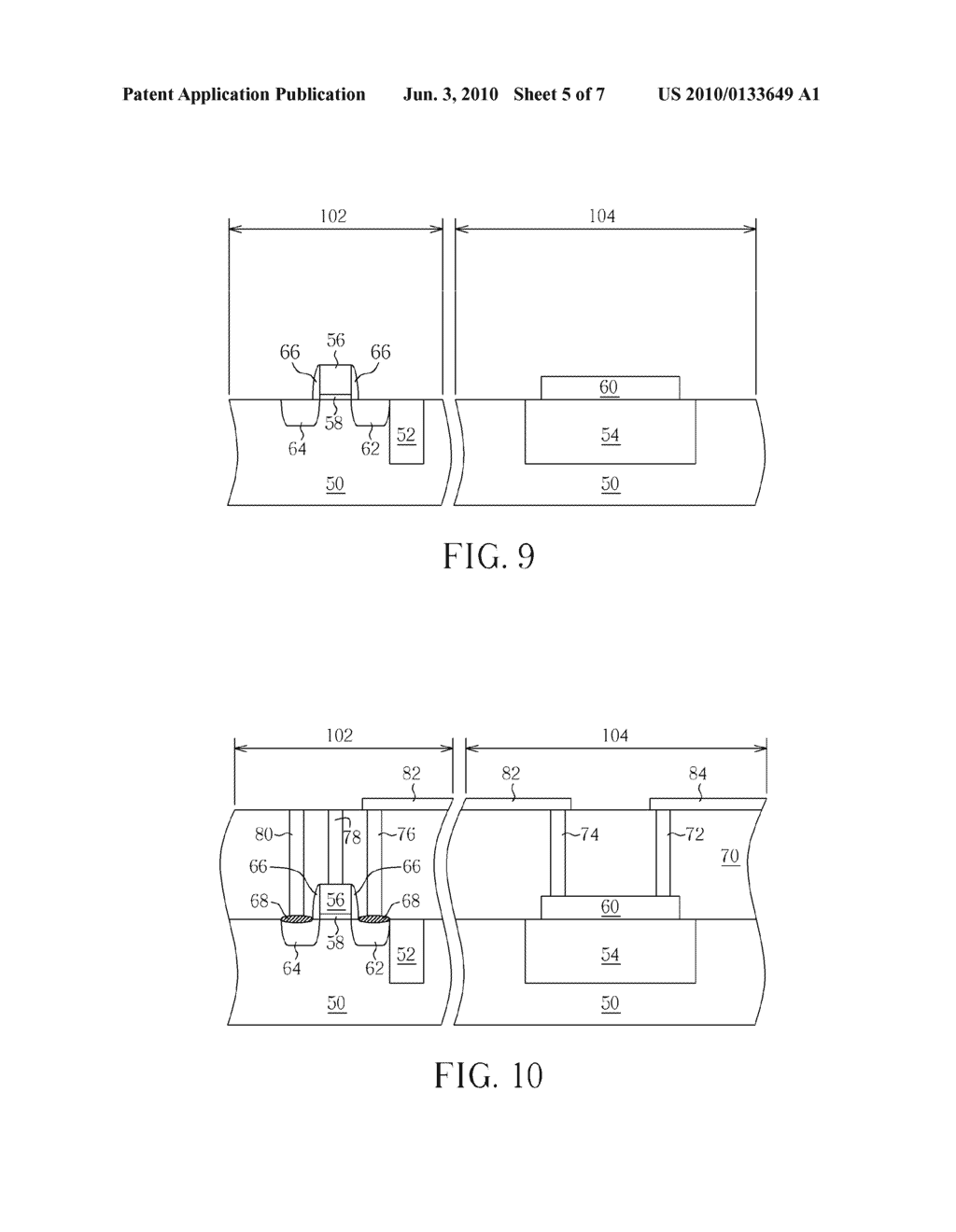 Contact efuse structure, method of making a contact efuse device containing the same, and method of making a read only memory containing the same - diagram, schematic, and image 06