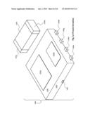 Compact Semiconductor Package with Integrated Bypass Capacitor and Method diagram and image