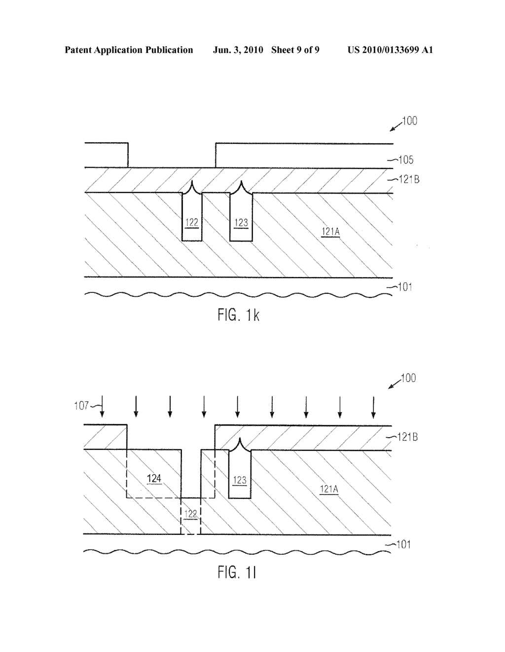 MICROSTRUCTURE DEVICE INCLUDING A METALLIZATION STRUCTURE WITH AIR GAPS FORMED COMMONLY WITH VIAS - diagram, schematic, and image 10