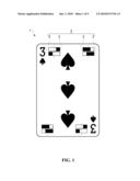 PLAYING CARDS AND TABLE GAME SYSTEM diagram and image