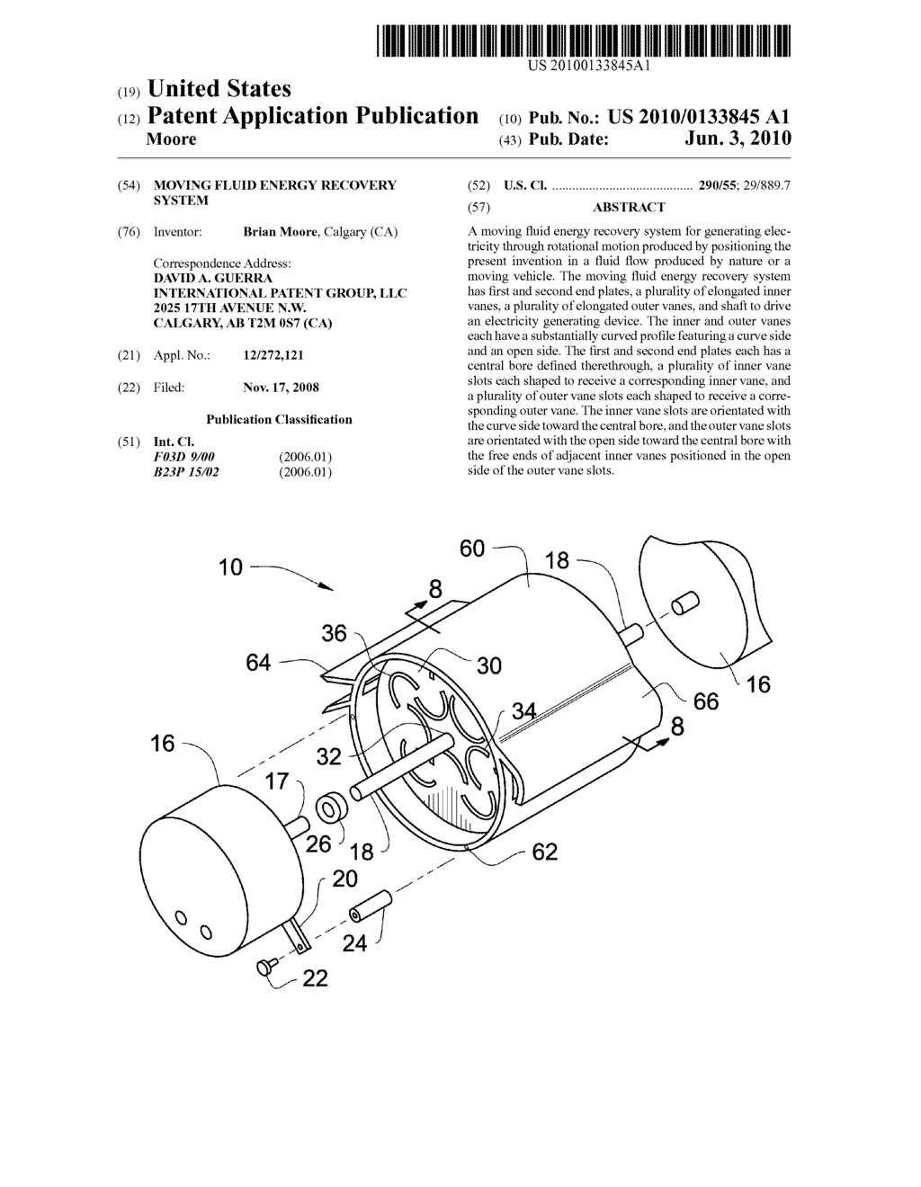 MOVING FLUID ENERGY RECOVERY SYSTEM - diagram, schematic, and image 01