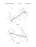 HOLDING DEVICE AND HOLDING APPARATUS FOR A CARGO SPACE OF A MOTOR VEHICLE diagram and image