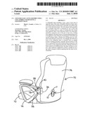 Lock release latch assembly for a collapsible chair having a fold-down back diagram and image