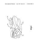 Lock release latch assembly for a collapsible chair having a fold-down back diagram and image