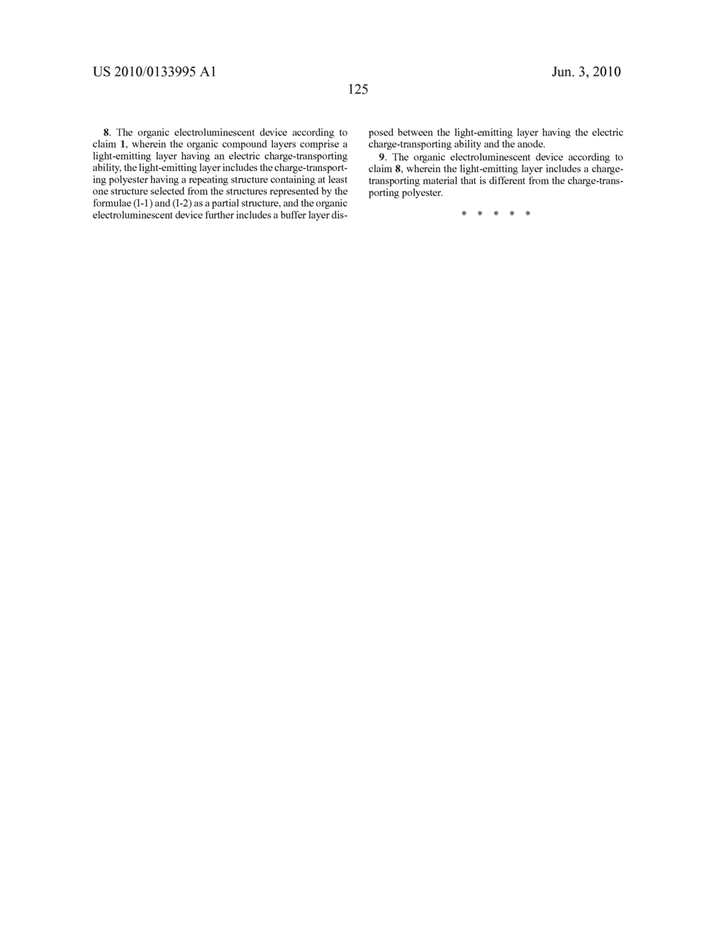 Novel thiophene-containing compound and thiophene-containing compound polymer, organic electroluminescent device, production method thereof, and image display medium - diagram, schematic, and image 136