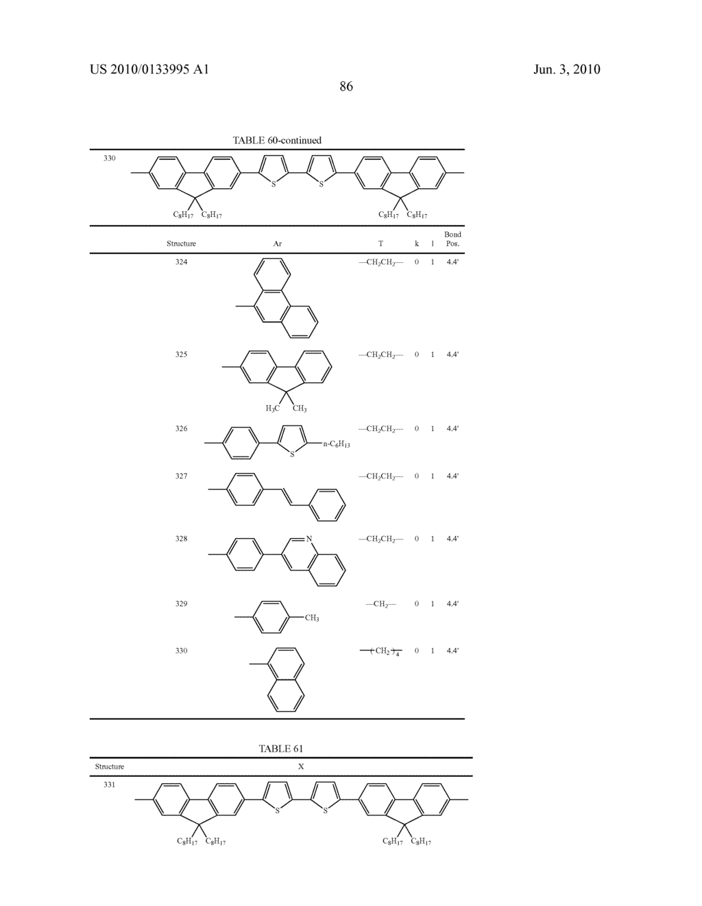 Novel thiophene-containing compound and thiophene-containing compound polymer, organic electroluminescent device, production method thereof, and image display medium - diagram, schematic, and image 97