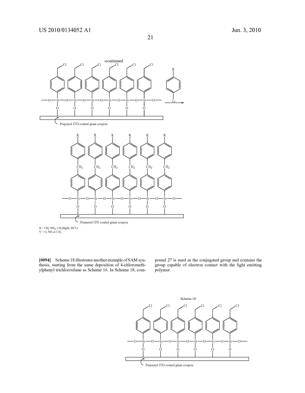 Light Emitting Polymer Devices Using Self-Assembled Monolayer Structures - diagram, schematic, and image 31