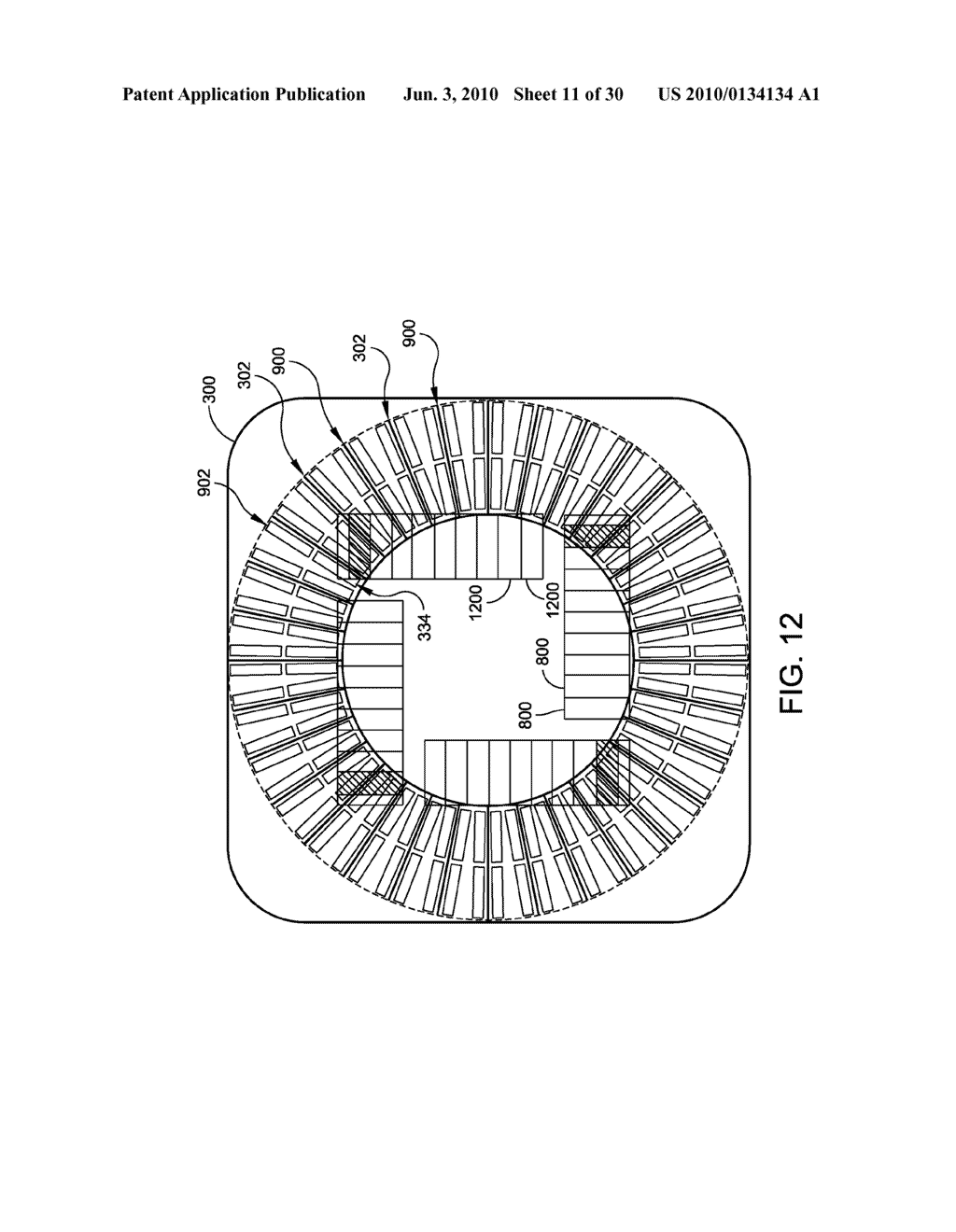 TEST ELECTRONICS TO DEVICE UNDER TEST INTERFACES, AND METHODS AND APPARATUS USING SAME - diagram, schematic, and image 12