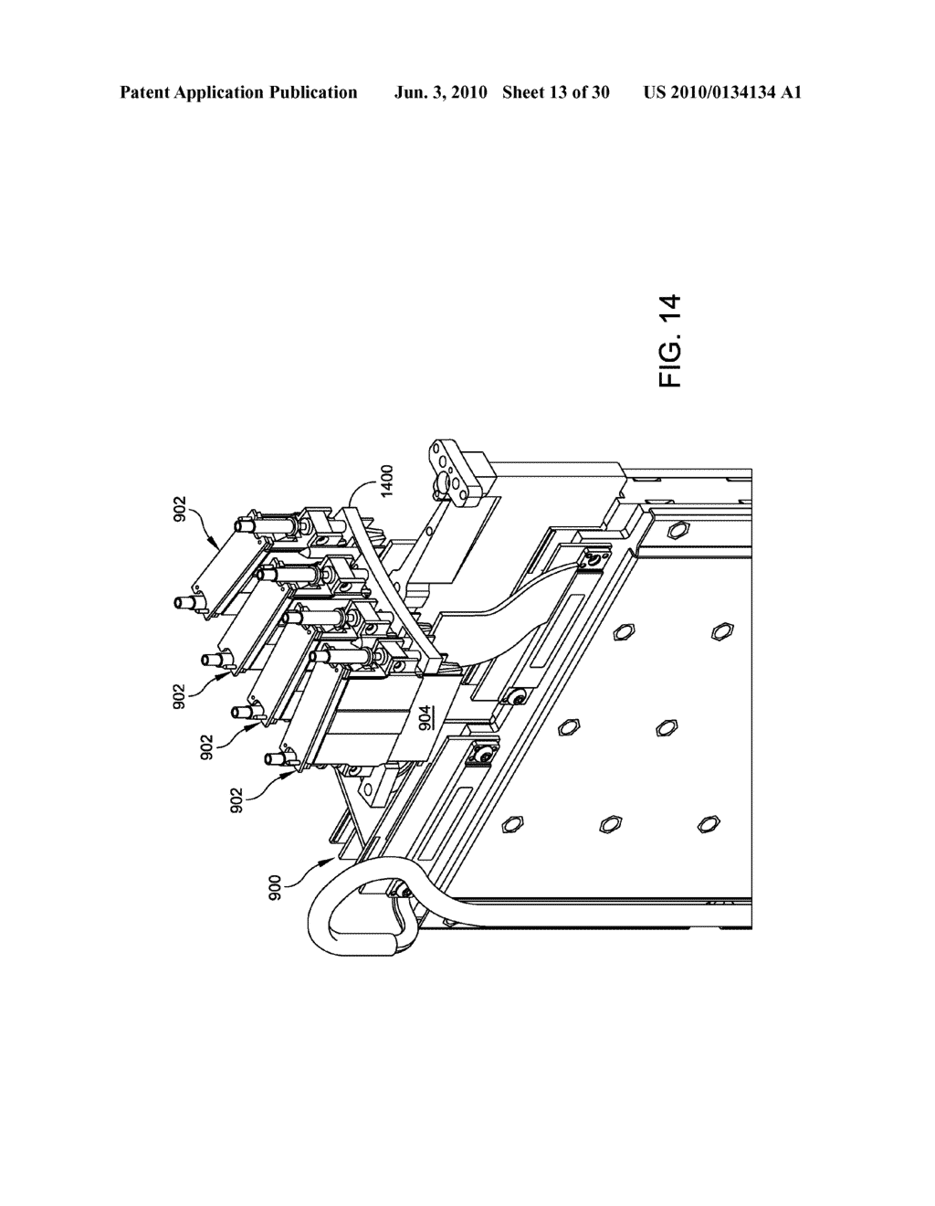 TEST ELECTRONICS TO DEVICE UNDER TEST INTERFACES, AND METHODS AND APPARATUS USING SAME - diagram, schematic, and image 14