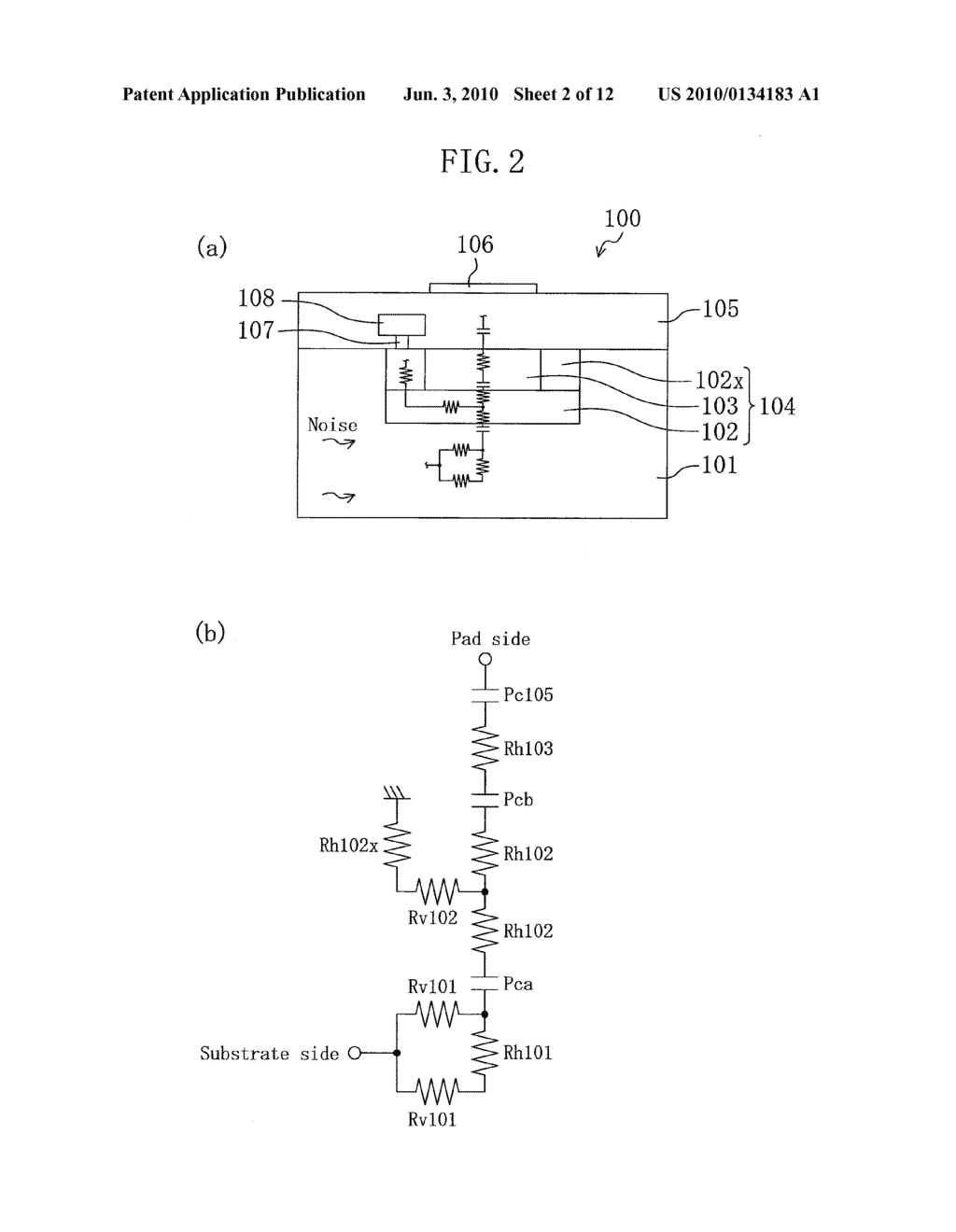 SEMICONDUCTOR DEVICE HAVING ELECTRODE PAD, AND WIRELESS CIRCUIT DEVICE INCLUDING THE SEMICONDUCTOR DEVICE - diagram, schematic, and image 03