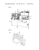 ELECTROMAGNETIC CONTACTOR WITH ABRASION PREVENTING MEANS diagram and image