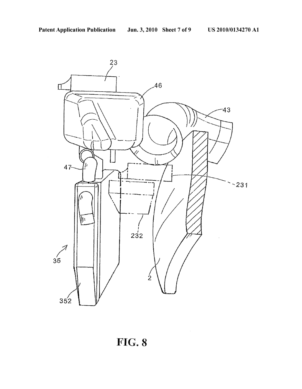 TIRE INFLATION PRESSURE DETECTING DEVICE - diagram, schematic, and image 08