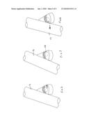 ALIGNMENT OF FLAGSTAFFS IN THE MARCHING FORMATIONS diagram and image