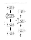 INPUT DEVICE FOR PORTABLE TERMINAL AND METHOD THEREOF diagram and image