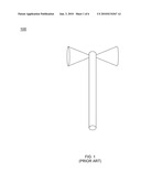 X, Ku, K BAND OMNI-DIRECTIONAL ANTENNA WITH DIELECTRIC LOADING diagram and image