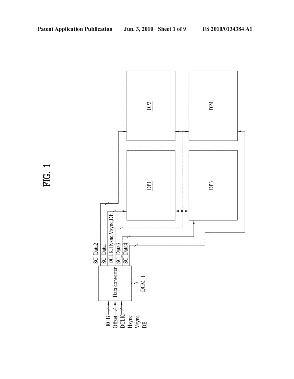 MULTI-PANEL DISPLAY DEVICE AND METHOD OF DRIVING THE SAME - diagram, schematic, and image 02
