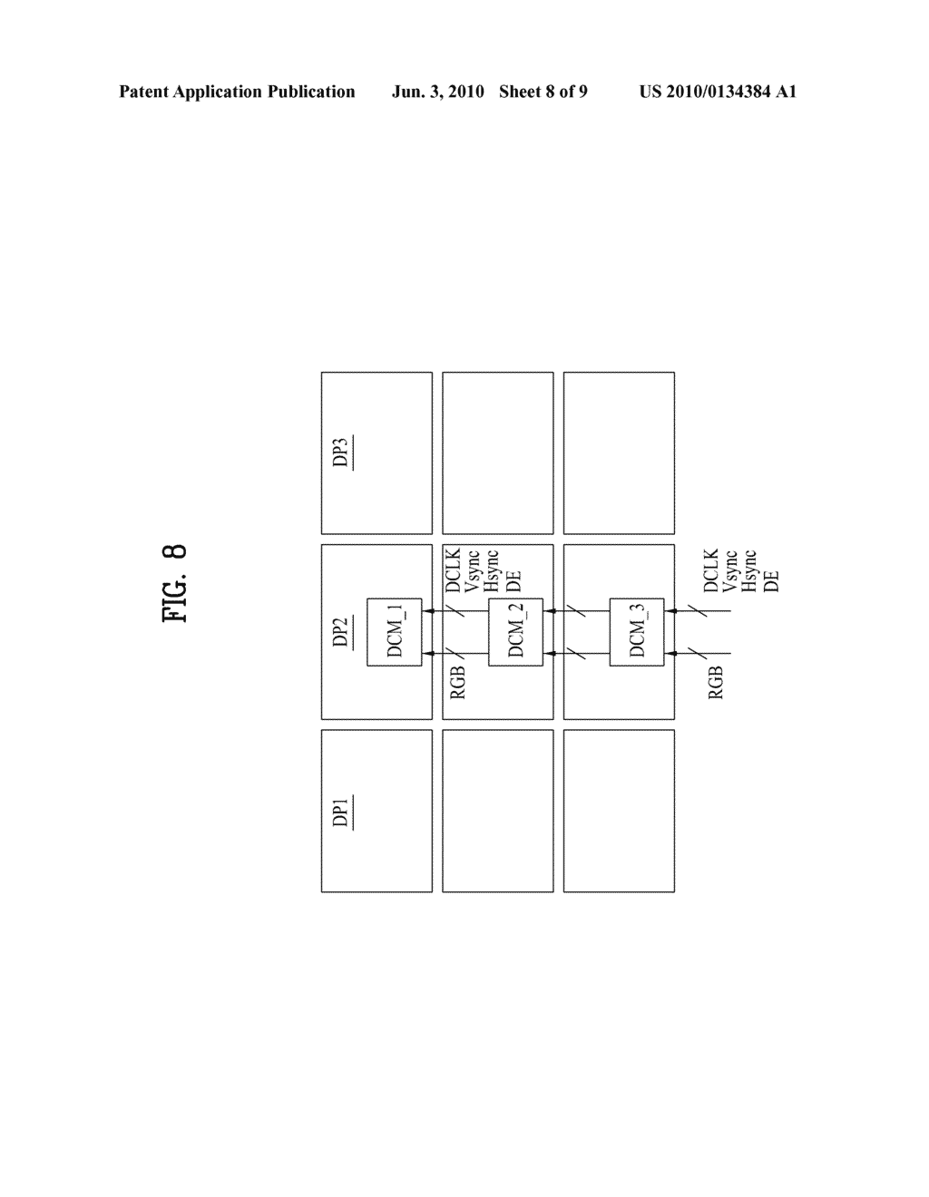 MULTI-PANEL DISPLAY DEVICE AND METHOD OF DRIVING THE SAME - diagram, schematic, and image 09