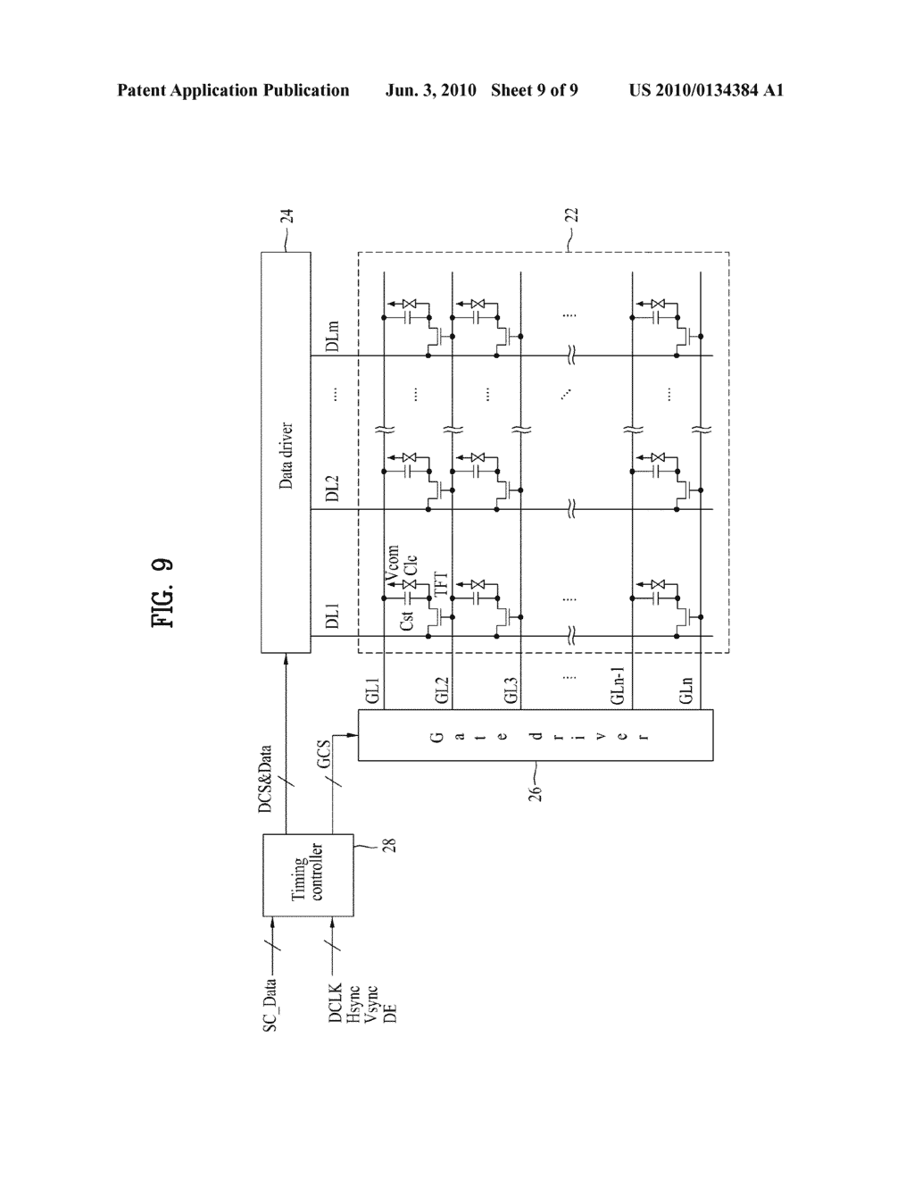 MULTI-PANEL DISPLAY DEVICE AND METHOD OF DRIVING THE SAME - diagram, schematic, and image 10