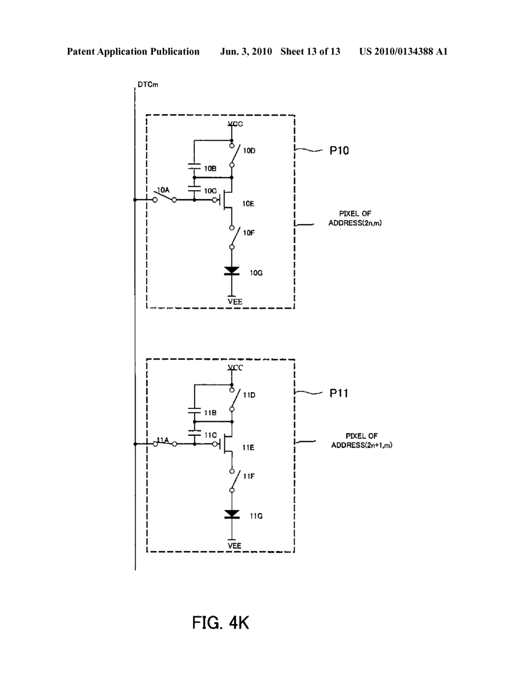 DISPLAY DEVICE AND PIXEL CIRCUIT - diagram, schematic, and image 14