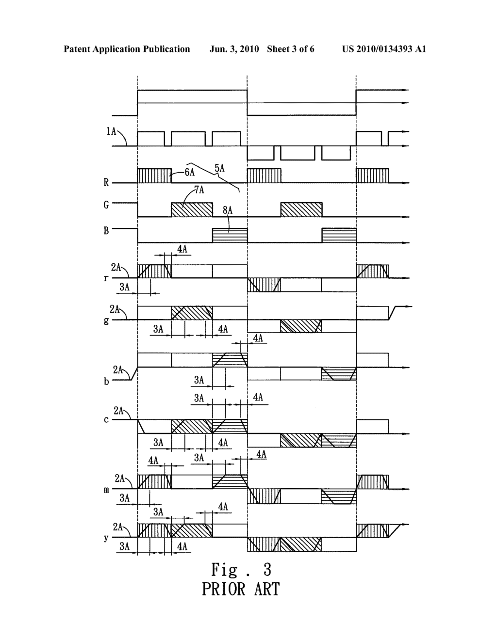 ENHANCE DRIVING MODULATION METHOD AND THE DEVICE FOR FIELD SEQUENTIAL COLOR LIQUID CRYSTAL DISPLAY - diagram, schematic, and image 04