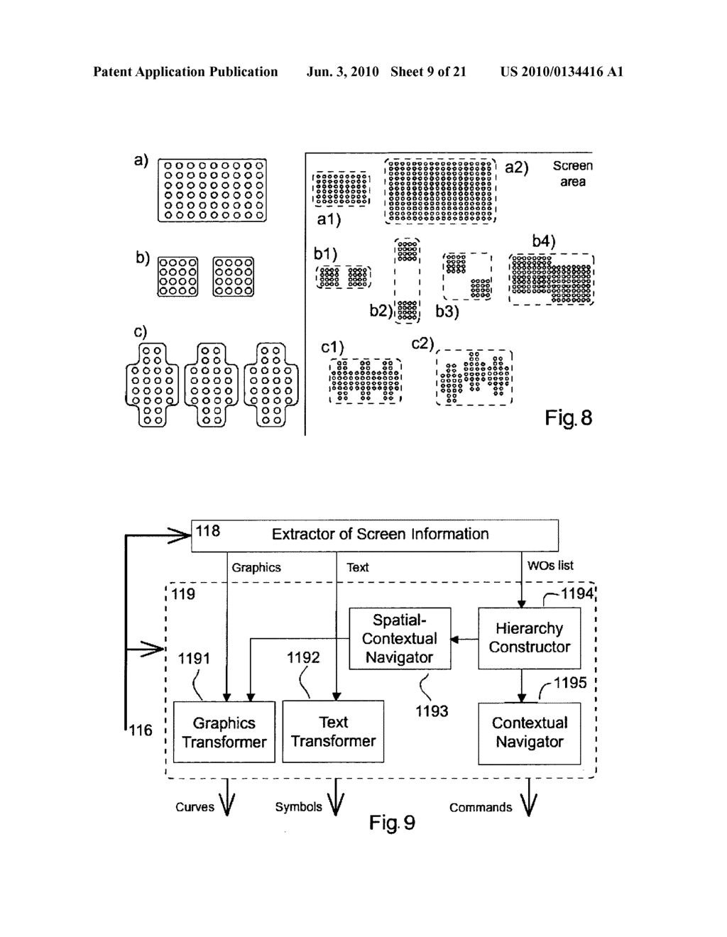 SYSTEM AND METHOD OF TACTILE ACCESS AND NAVIGATION FOR THE VISUALLY IMPAIRED WITHIN A COMPUTER SYSTEM - diagram, schematic, and image 10