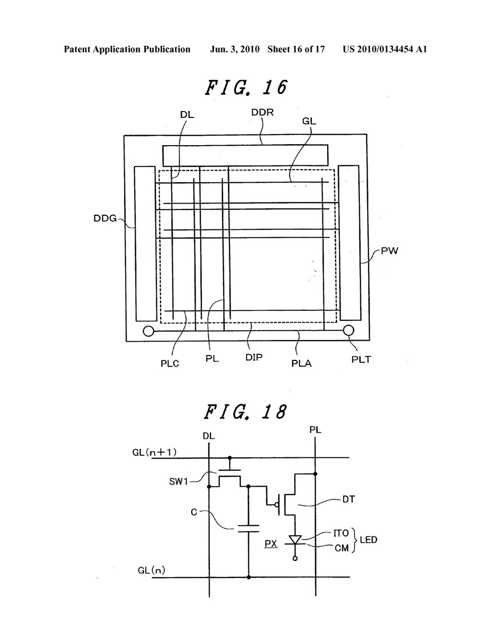 Organic electroluminescent light emitting display device - diagram, schematic, and image 17