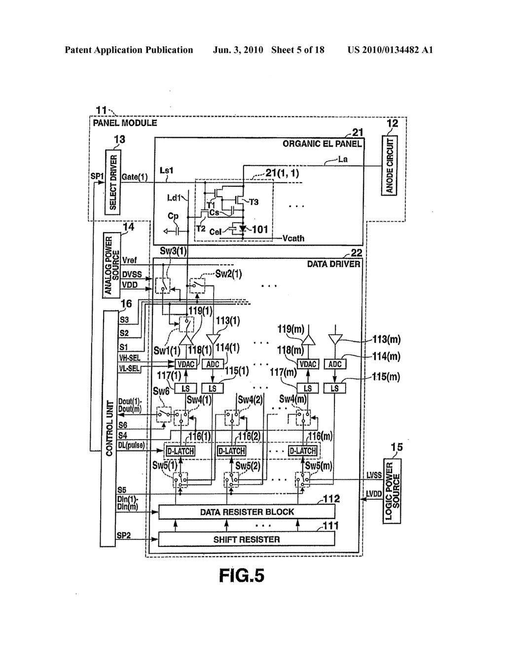  PIXEL DRIVING DEVICE AND A LIGHT EMITTING DEVICE - diagram, schematic, and image 06