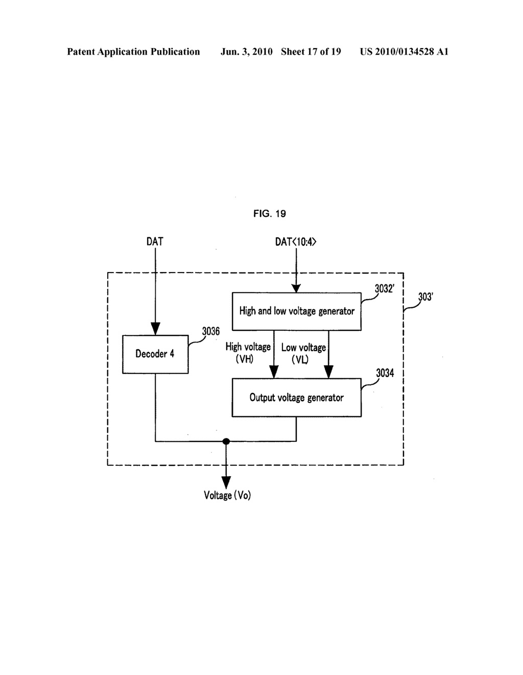 LIQUID CRYSTAL DISPLAY, DRIVING APPARATUS, DIGITAL-ANALOG CONVERTER AND OUTPUT VOLTAGE A - diagram, schematic, and image 18