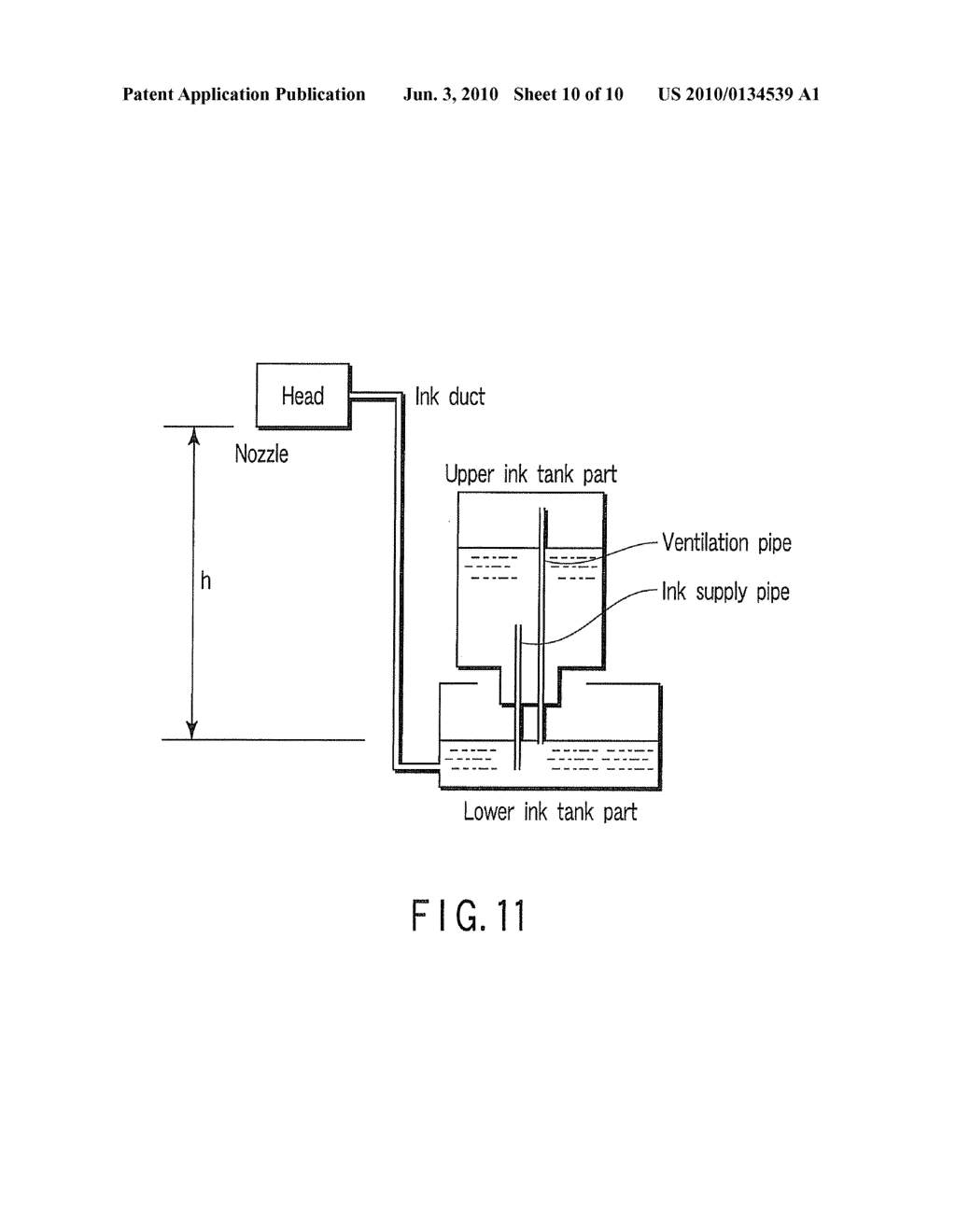 INK JET RECORDING APPARATUS, INK SUPPLYING MECHANISM AND INK JET RECORDING METHOD - diagram, schematic, and image 11