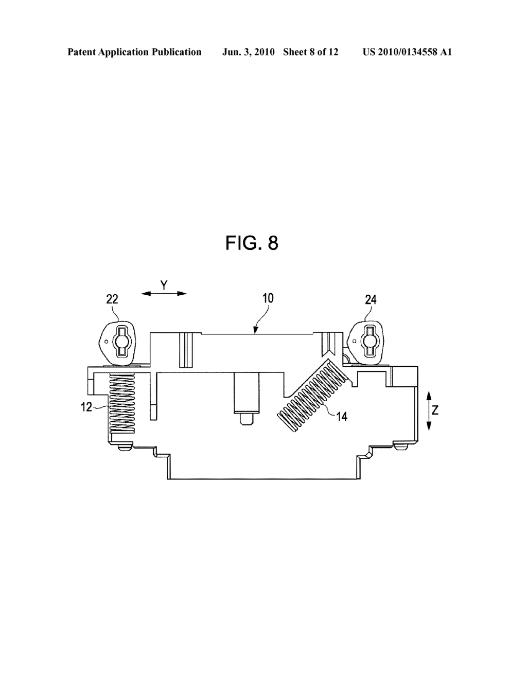 CARRIAGE AND RECORDING APPARATUS PROVIDED THEREWITH - diagram, schematic, and image 09