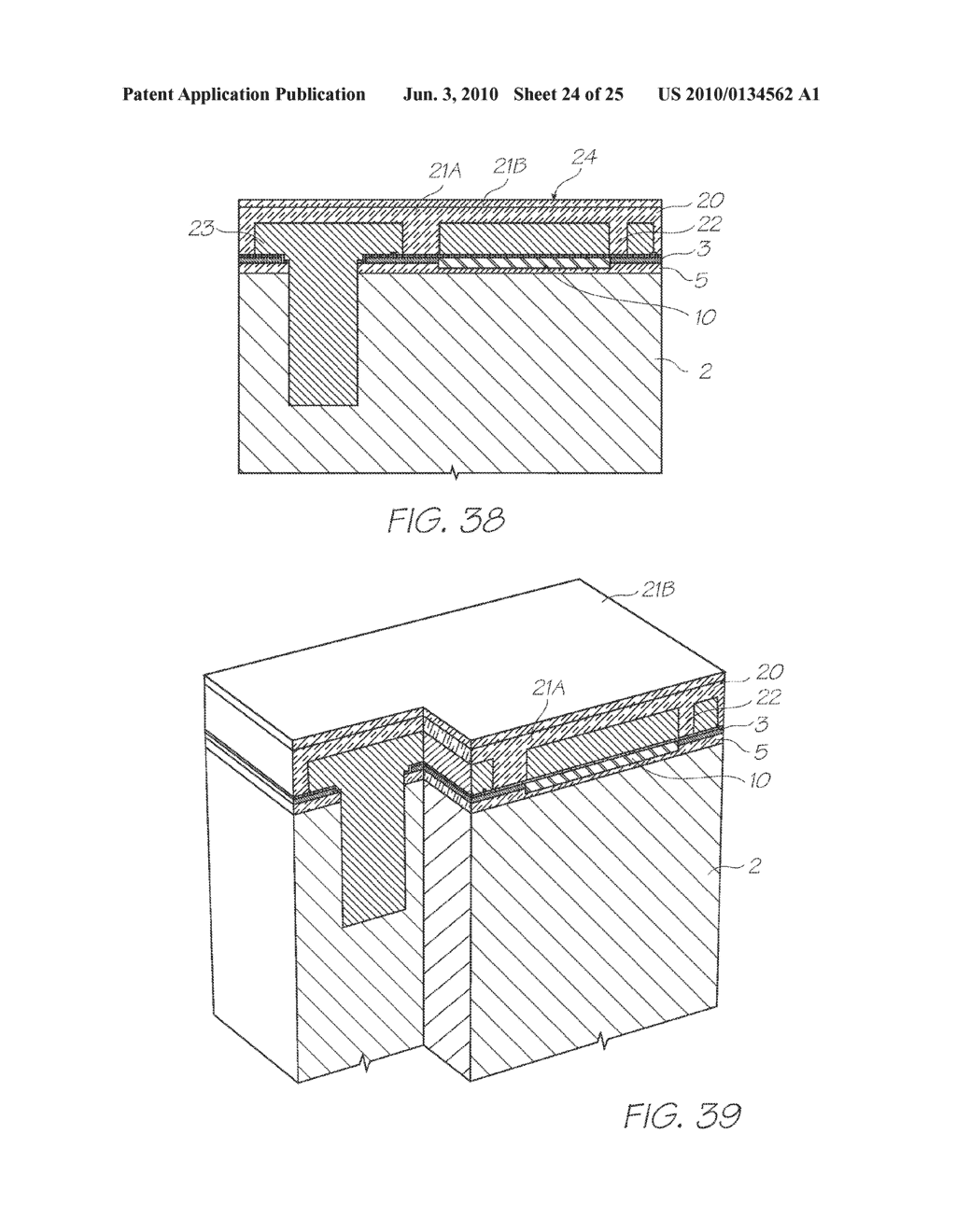 INKJET PRINTHEAD WITH FIRST AND SECOND NOZZLE PLATES - diagram, schematic, and image 25