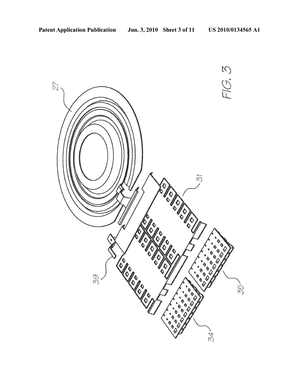 Inkjet Nozzle Device With Static And Movable Nozzle Chamber Portions - diagram, schematic, and image 04