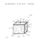 Deployable sensor device, sensor system, and method of collecting environmental information diagram and image