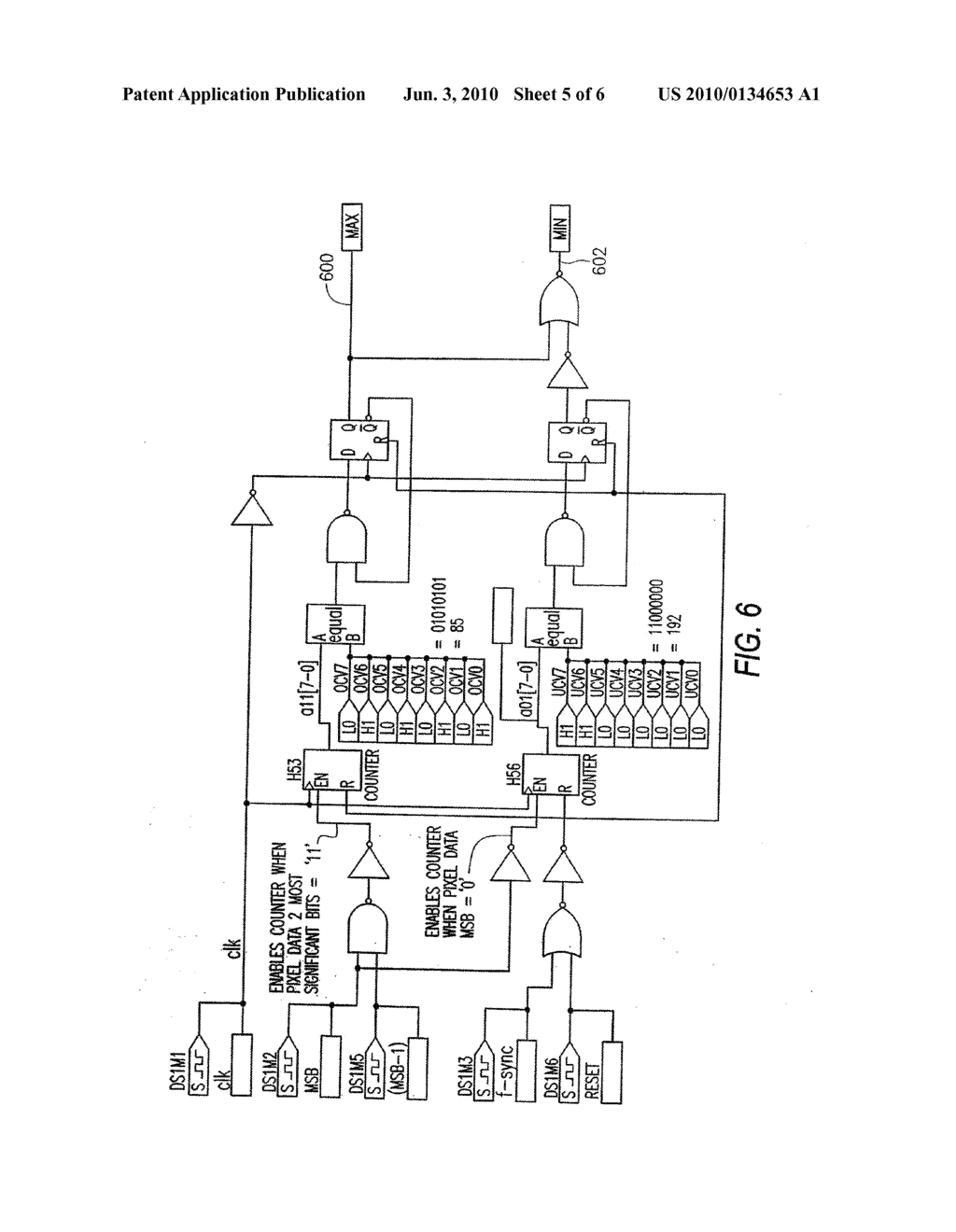 DIGITAL EXPOSURE CIRCUIT FOR AN IMAGE SENSOR - diagram, schematic, and image 06