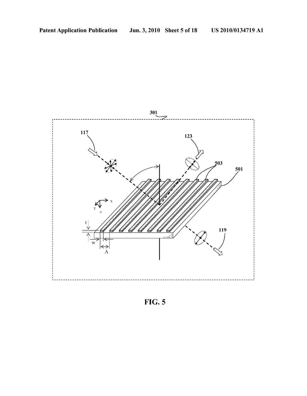 NanoEmbossed shapes and fabrication methods of wire grid polarizers - diagram, schematic, and image 06