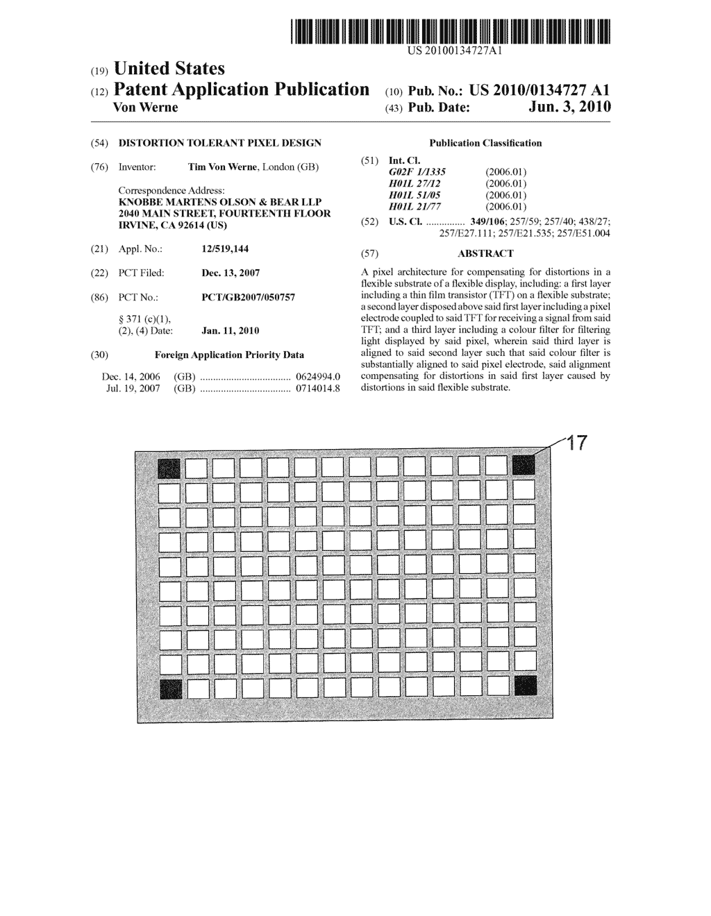 DISTORTION TOLERANT PIXEL DESIGN - diagram, schematic, and image 01