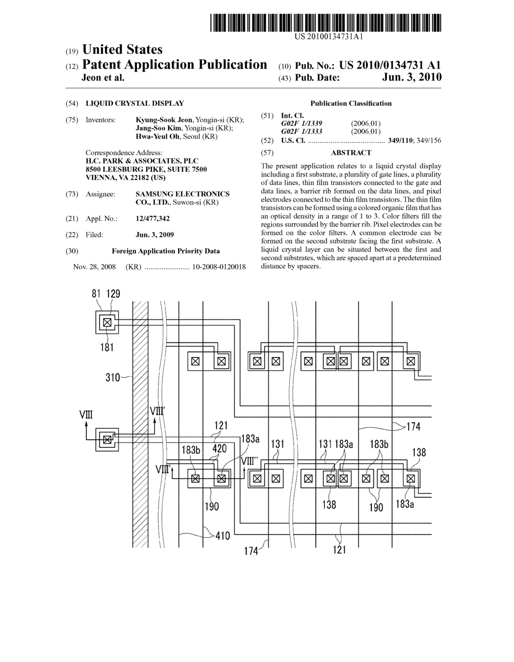 LIQUID CRYSTAL DISPLAY - diagram, schematic, and image 01