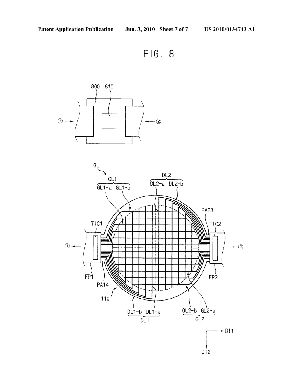 DISPLAY SUBSTRATE, DISPLAY PANEL HAVING THE DISPLAY SUBSTRATE, AND DISPLAY DEVICE HAVING THE DISPLAY PANEL - diagram, schematic, and image 08