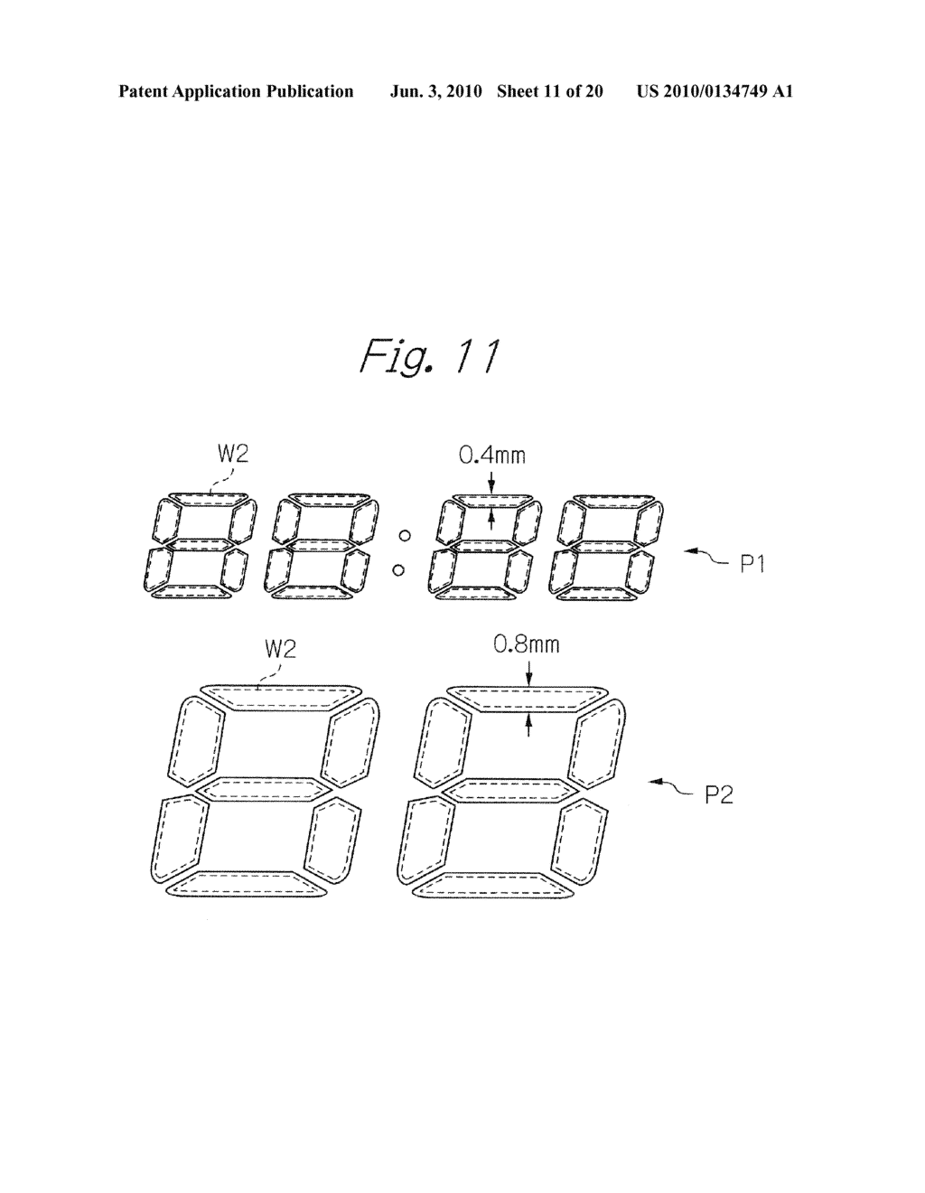 CHARACTER TYPE VERTICAL ALIGNMENT MODE LIQUID CRYSTAL DISPLAY DEVICE WITH WALL LAYERS - diagram, schematic, and image 12